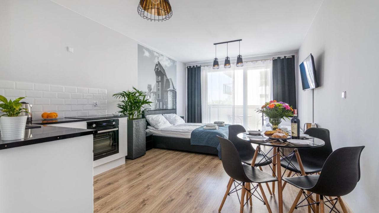 Relax Apartments - Gdansk Central & Parking מראה חיצוני תמונה