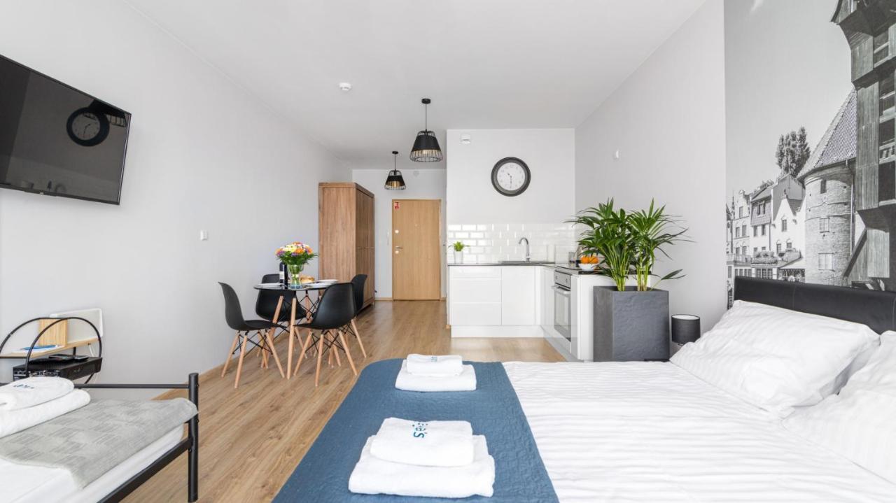 Relax Apartments - Gdansk Central & Parking מראה חיצוני תמונה