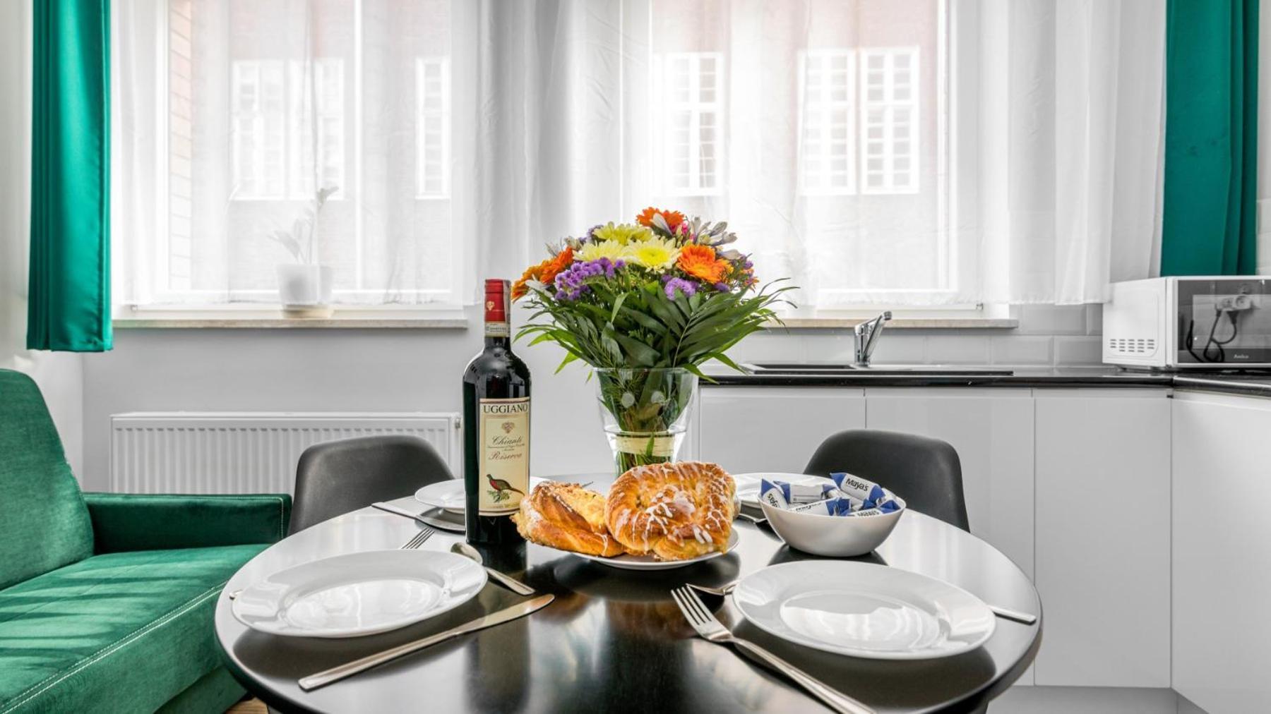 Relax Apartments - Gdansk Central & Parking מראה חיצוני תמונה